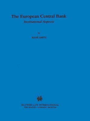 cover image of The European Central Bank
